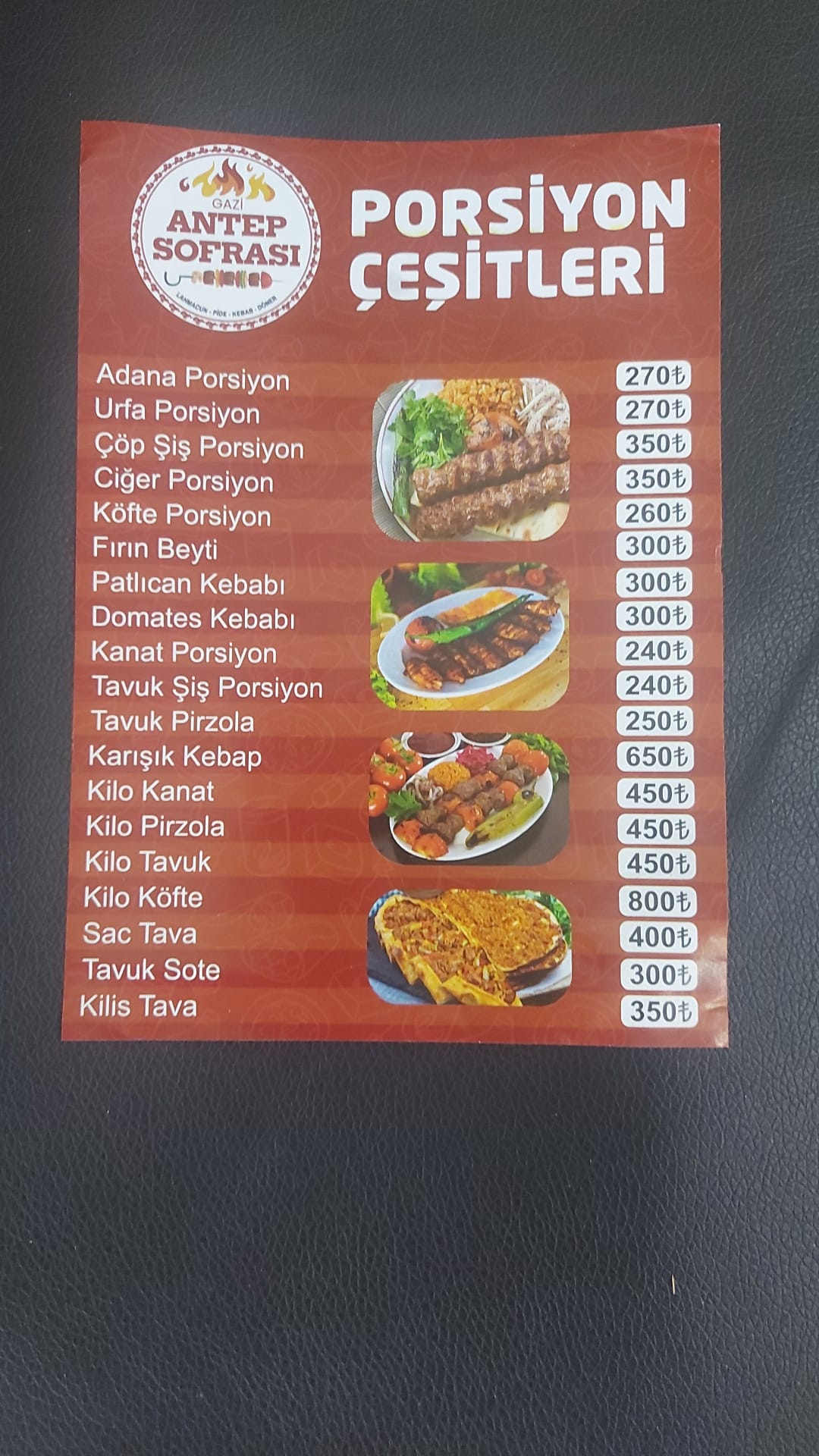 Gazi Antep Sofrası 